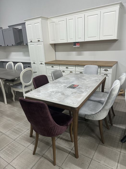 Set masa extensibila + 6 scaune Bellona