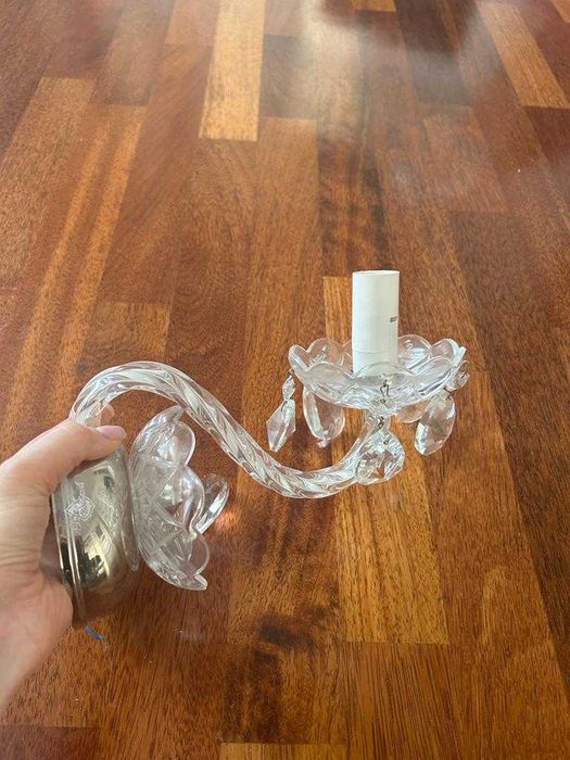 Бра подвесная хрустальная