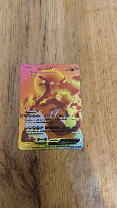 Карта покемон Charizard