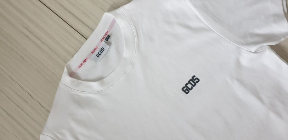 GCDS Milano Cotton Mens Size S НОВО! ОРИГИНАЛНА Мъжка Тениска!
