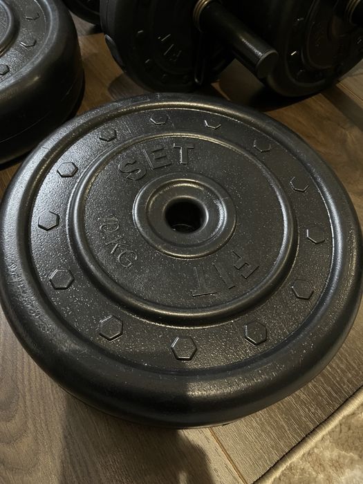 Комплект тежести и лостове + ПОДАРЪК тренировъчна програма