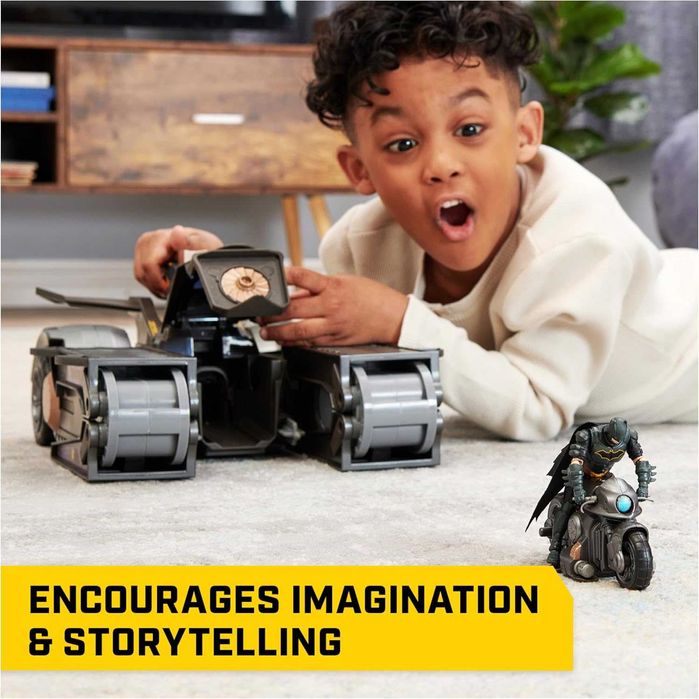 Spin Master Бэтмен,игровой набор «Страж Готэм-сити»,трансформация4-в-1