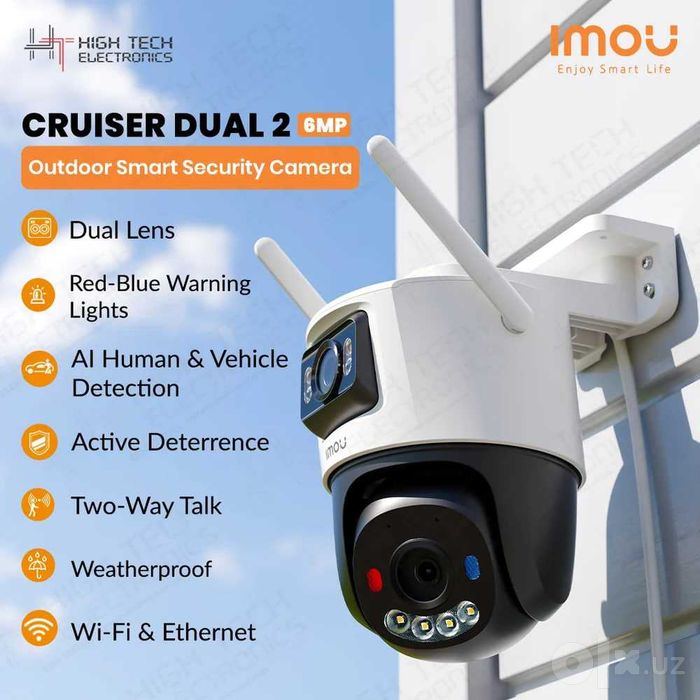 wifi kamera smart camera imou crusier dual 6mp OUTDOOR