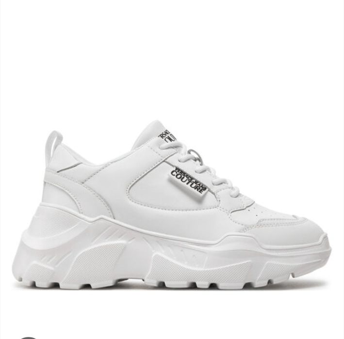 Сникърси Versace в бяло 36н