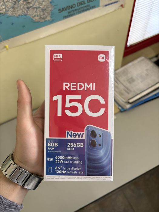 Redmi 15C 256GB гаранция към Yettel