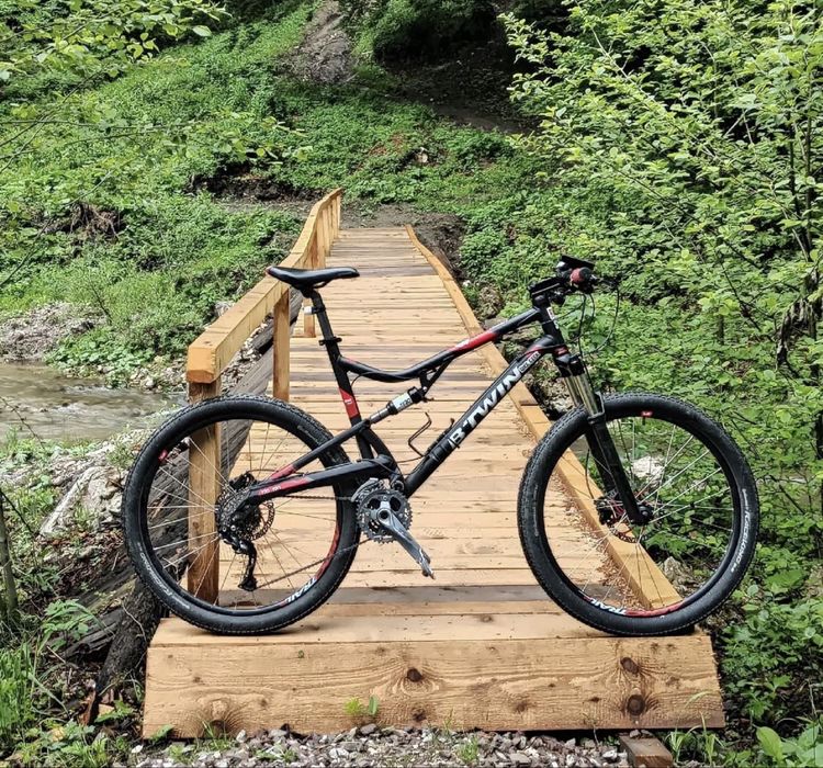 Bicicleta Full suspension air