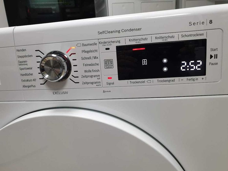 Сушилня Bosch Exclusiv Термопомпа 12м Гаранция Бош