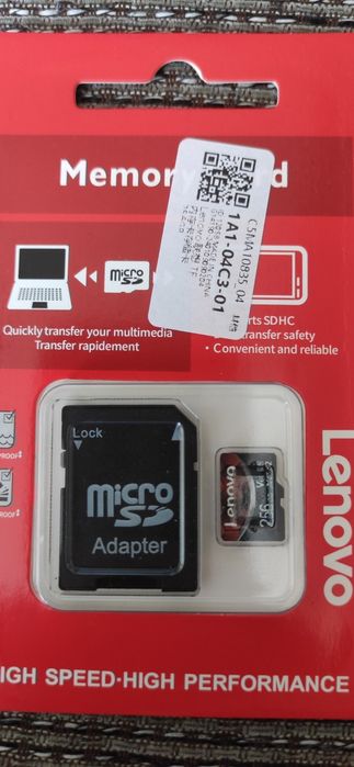 Карта памет SONY 128 GB, UHS-I, CLASS 10 С ПРЕХОДНИК