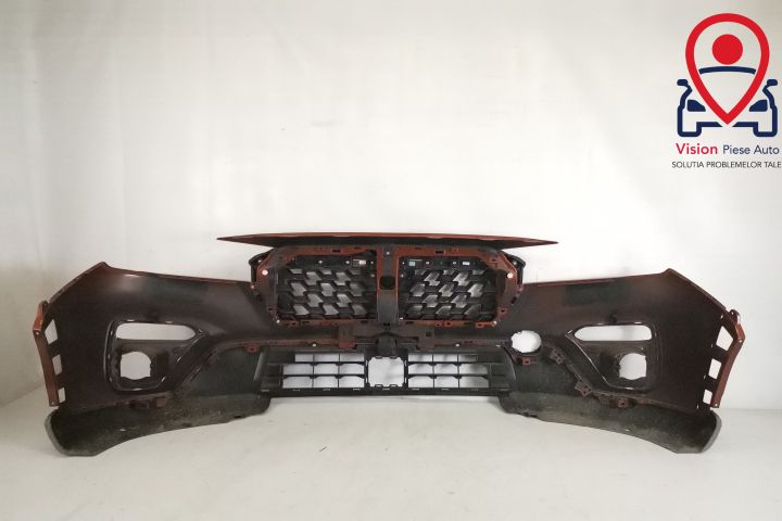 Предна броня Оригинал Със Сензори Централна Решетка Престилка И Емблем