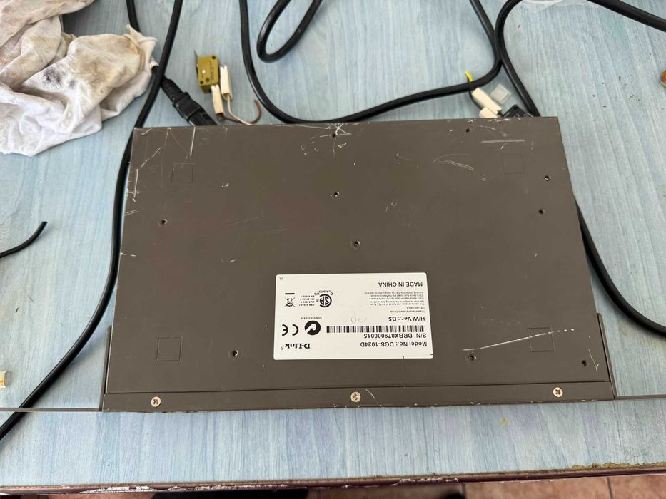 Switch D-Link DGS-1024D, 24 porturi Gigabit, Rack 19"
