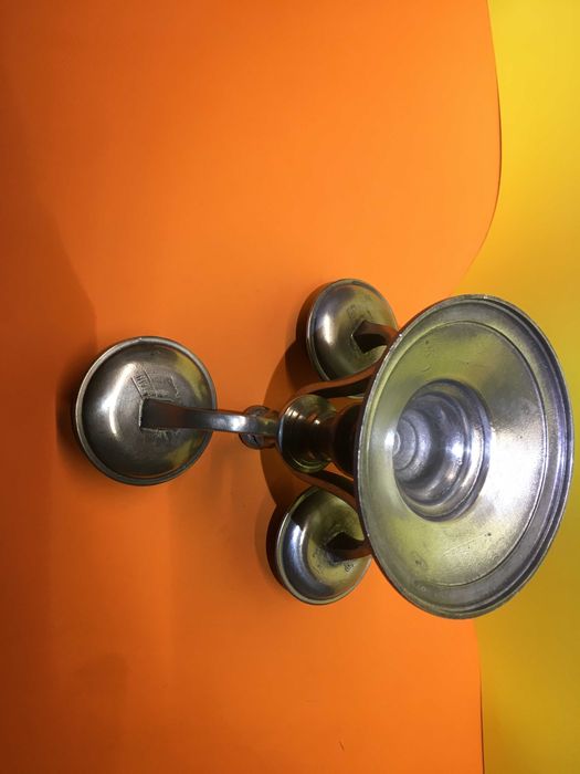 Старинен Френски Свещник с Щампи Корона, Etan ,95%