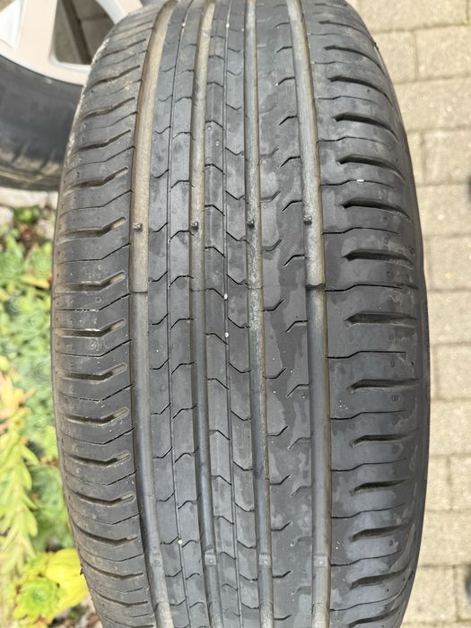 Set Jante Aliaj Originale Audi 17" + Anvelope Continental 215/60 R17