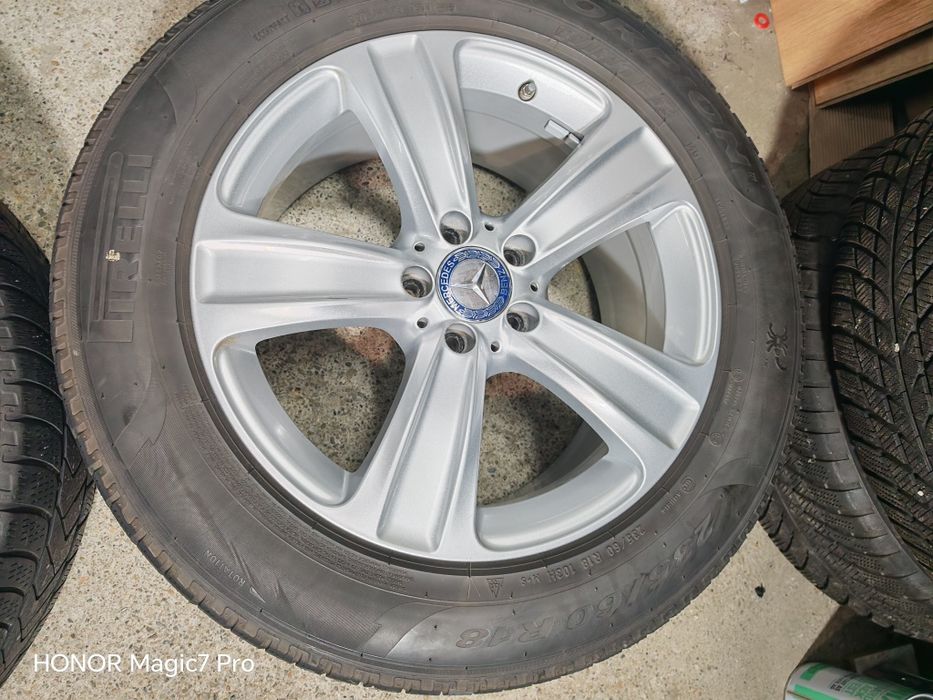 Jante originale Mercedes GLC 235 60R18 Pirelli iarna 2020