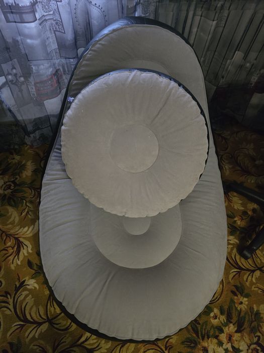 Надувной кресло с насосом