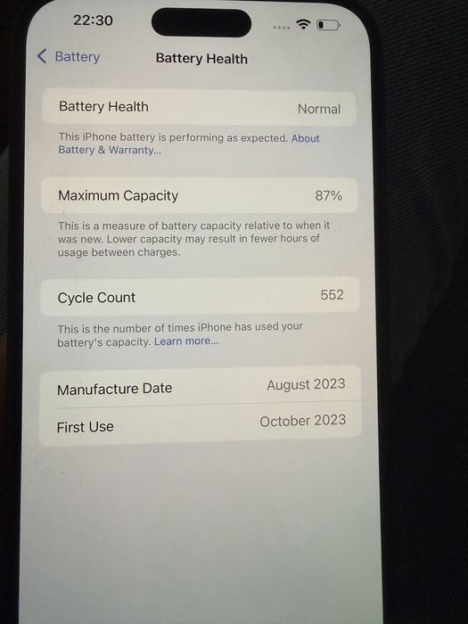 Iphone 15 plus, 128gb, black