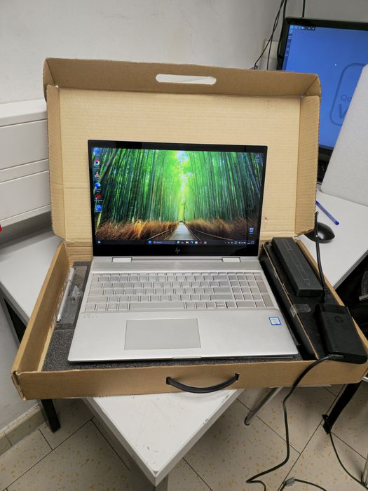 Hp Envy x360 15.6 4K UHD Touch i7/MX150 4GB /16GB Ram/512SSD+Stylus