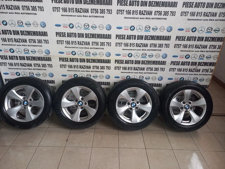Jante Aluminiu Bmw 205/60/R16 5*112 Jante Bmw R16 F20 F21 F30 F31 F32 F33 F34 F36 F10 F11 Etc - Dezmembrari Arad