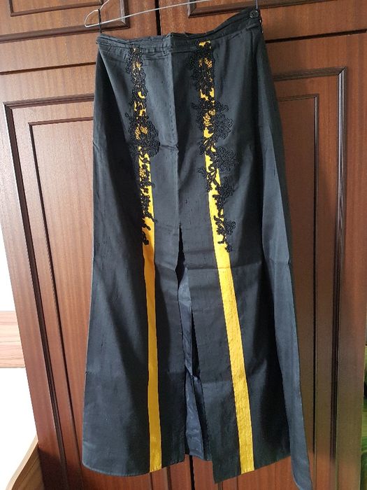 Бална дълга рокля в две части и шал