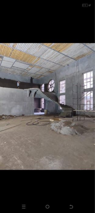 Лестницы заливаем четко и быстро