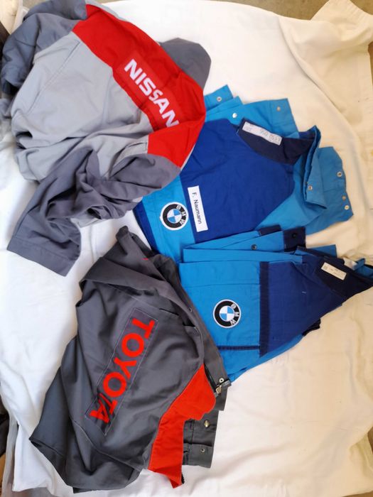 Bluze salopete diverse marci Auto BMW, NISSAN,TOYOTA,OPEL,VOLVO