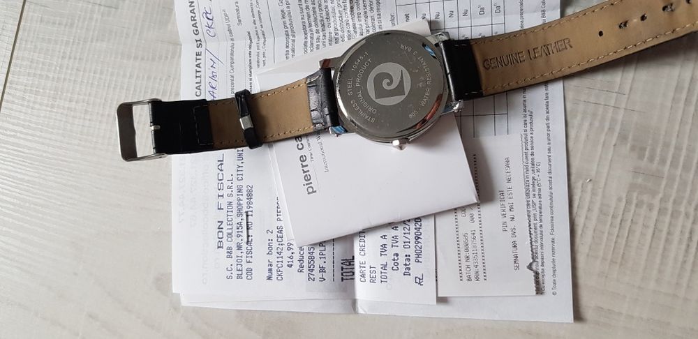 Vand ceas barbatesc Pierre Cardin original!