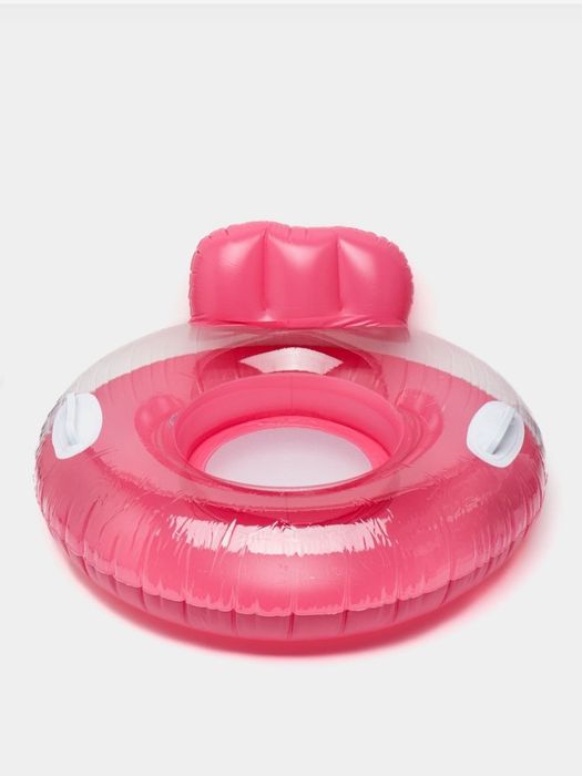 Надувной круг с ручками и подголовником, 105 см