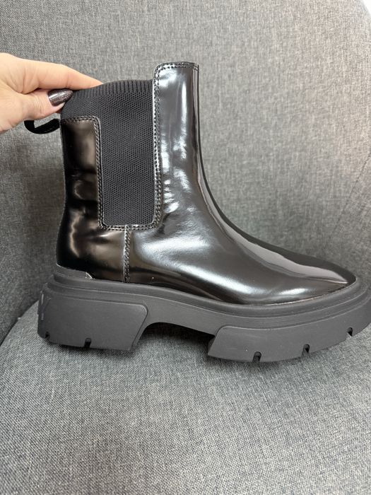 Ботуши DKNY черни