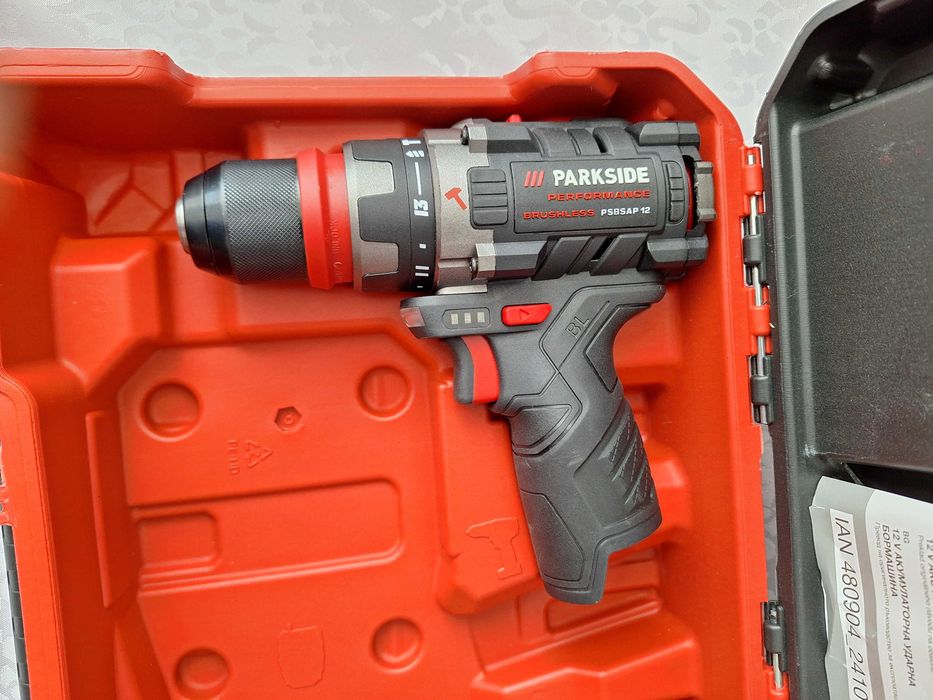 Masina de insurubat si gaurit PARKSIDE PSBSAP 12 A1, 12V, cu percutie
