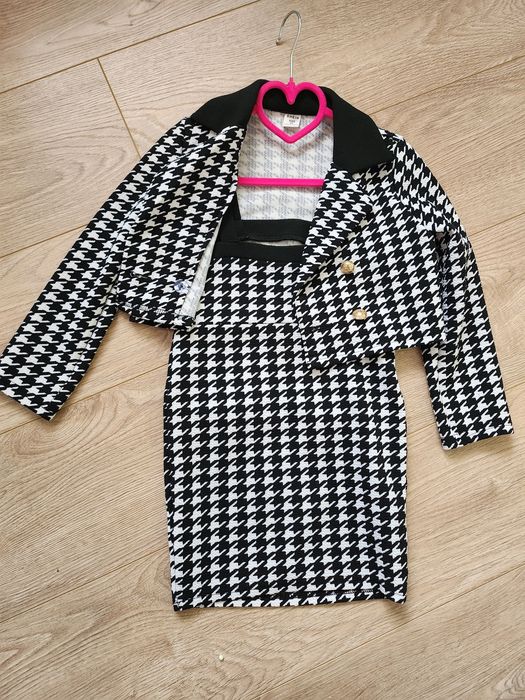 Рокля със сако за момиче на 5г