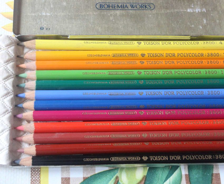 Моливи за рисуване от Чехословакия