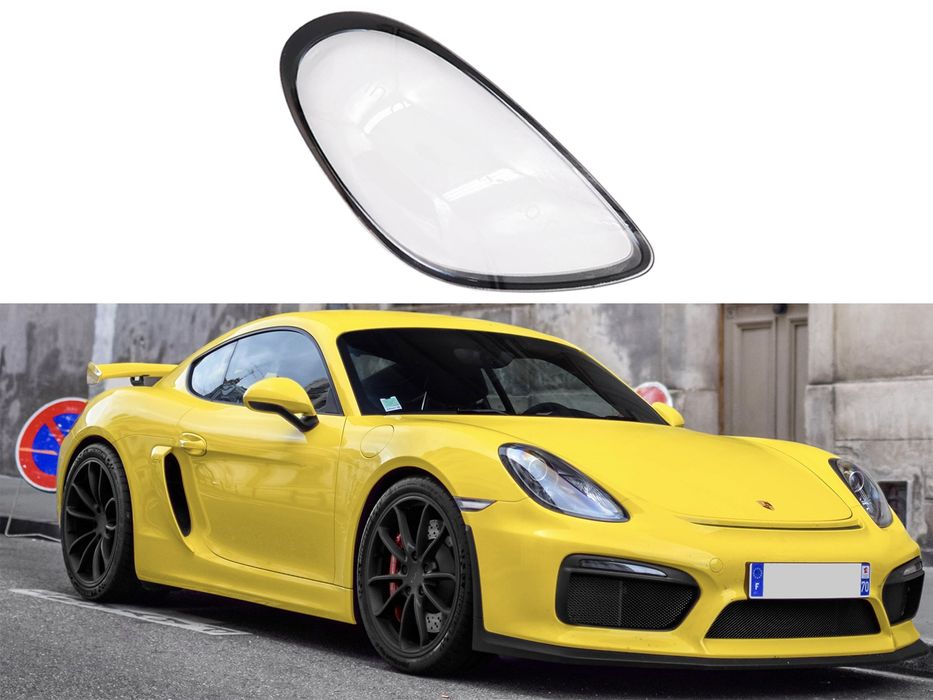 Стъкло за фар на Porsche Cayman / Boxster 981