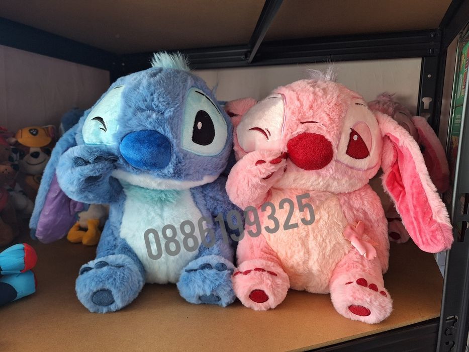 Плюшен Стич, Плюшена играчка Stitch Намигнал, 35см
