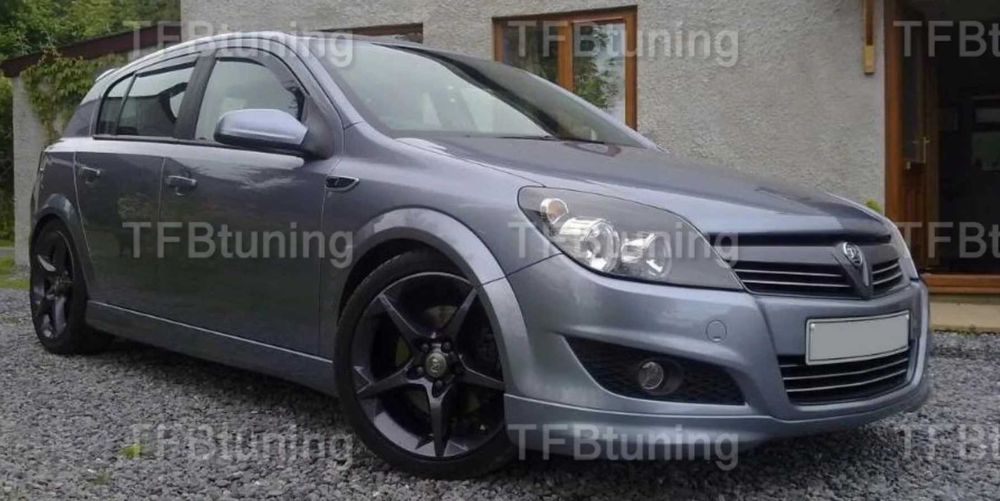Prelungire bara fata fusta spoiler lip OPEL ASTRA H COMBI HATCHBACK
