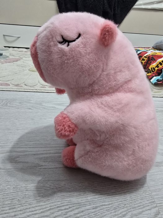 игрушка розовая капибара