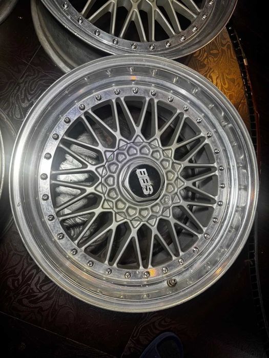 18-инчови джанти BBS, спортен пакет, полирани и в добро състояние. 5x120