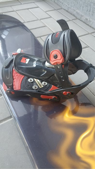 Доска , крепление , ботинки