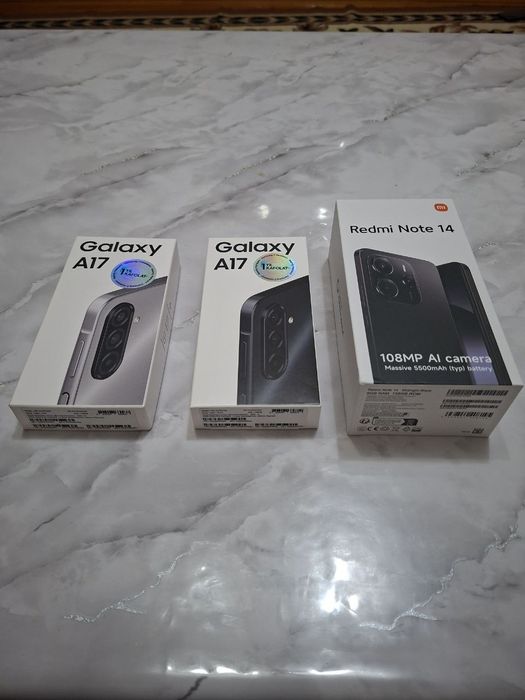 Samsung A 17 Redmi not 14 sotiladi