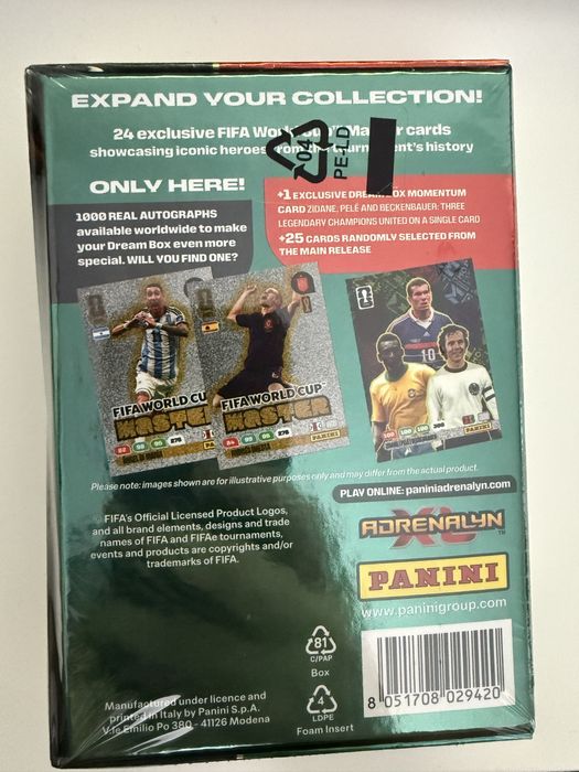 Panini World Cup 2026 Adrenalyn Dream Box