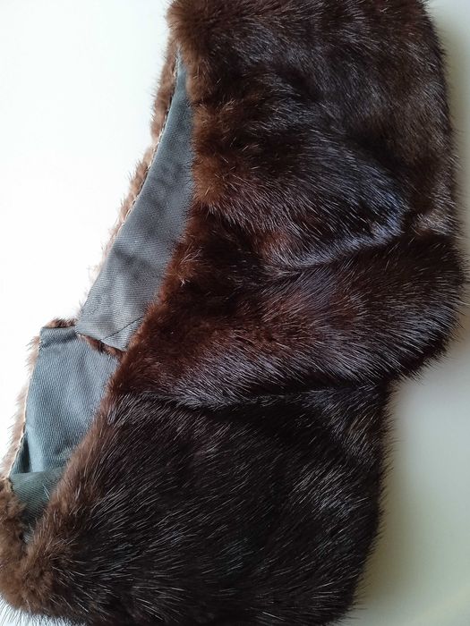 Яка от естествен косъм норка