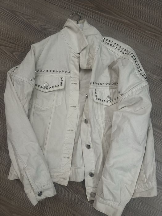 Дамско дънково яке