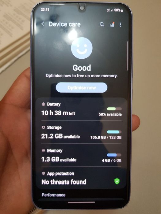 Samsung A34 5g 120hz