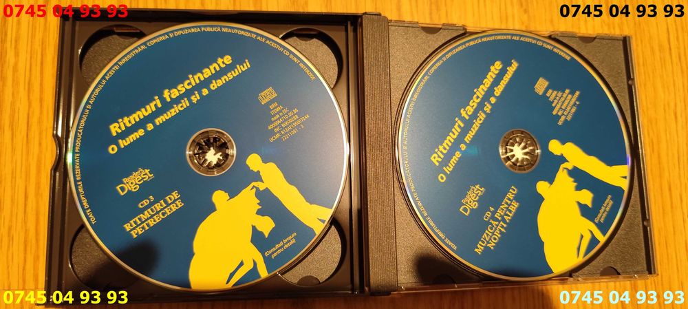 muzica cantece ritmuri fascinante o lume a muzicii si a dansului 4CD