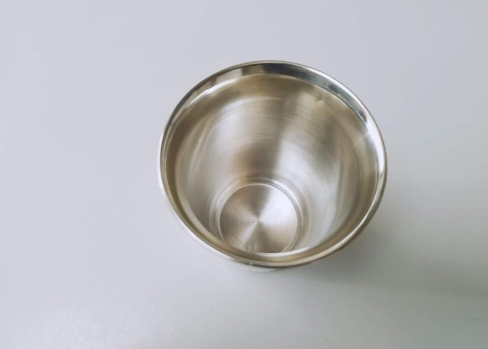 Pahar argint masiv, sterling, India