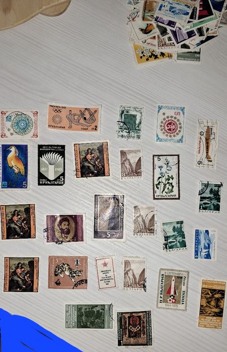 Пощенски марки (ползвани)