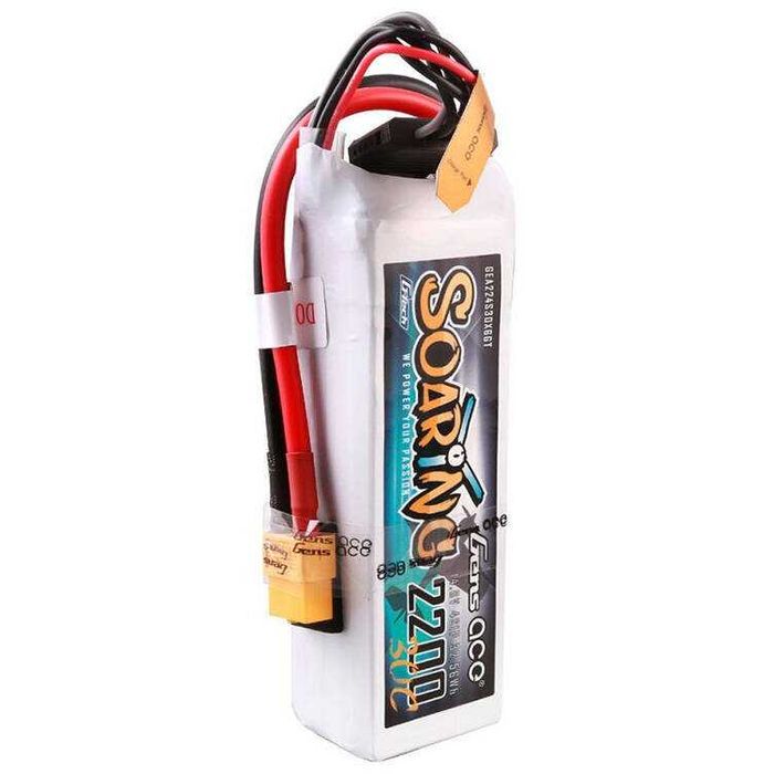 Acumulatori G-Tech Soaring 2200mAh 14.8V 30C 4S1P Lipo Battery Pack with XT60 Set 2 buc.Aeromodel,Drona