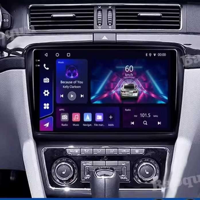 Navigație Android CarPlay Skoda Superb 2 2009-2015