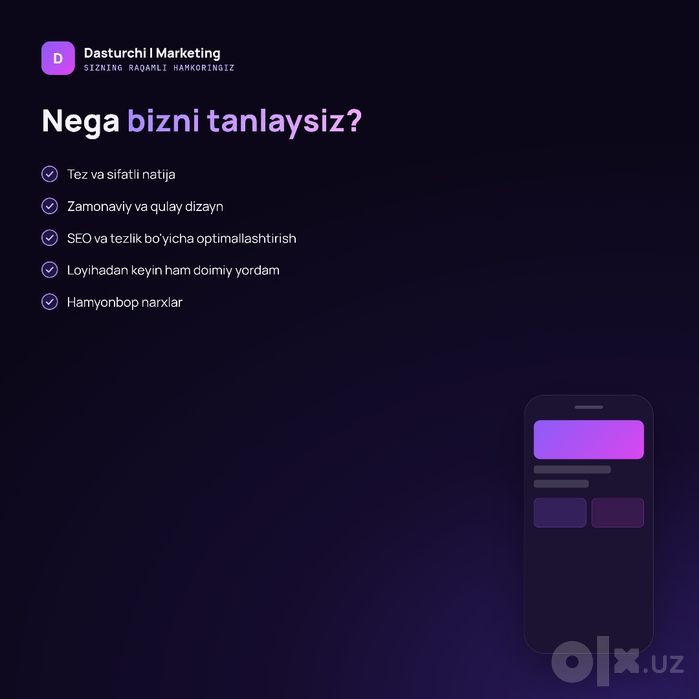Dasturlash xizmati