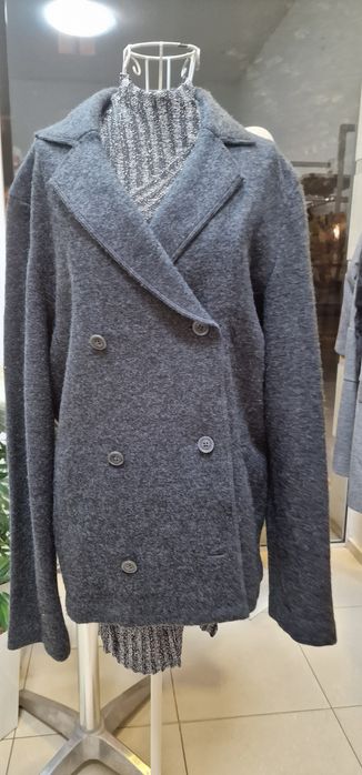 Дворедно вталено сако (жилетка) Zegna от кашмир и вълна