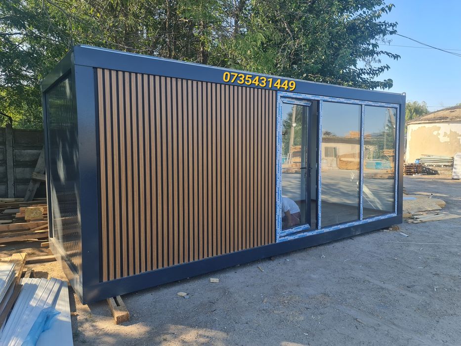 Container Terasa Vitrina Magazin Fast-food