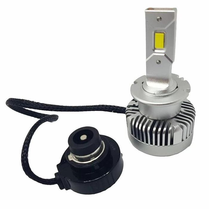 D2S D2R LED xenon крушки, 45W, Canbus 6000K, комплект